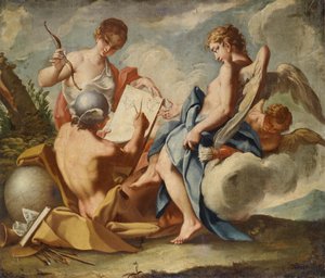 La educación de Cupido de Unbekannt Unbekannt